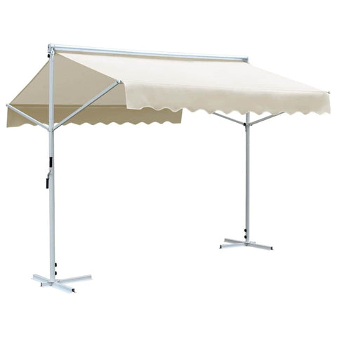 Free Standing Awning  Cream S