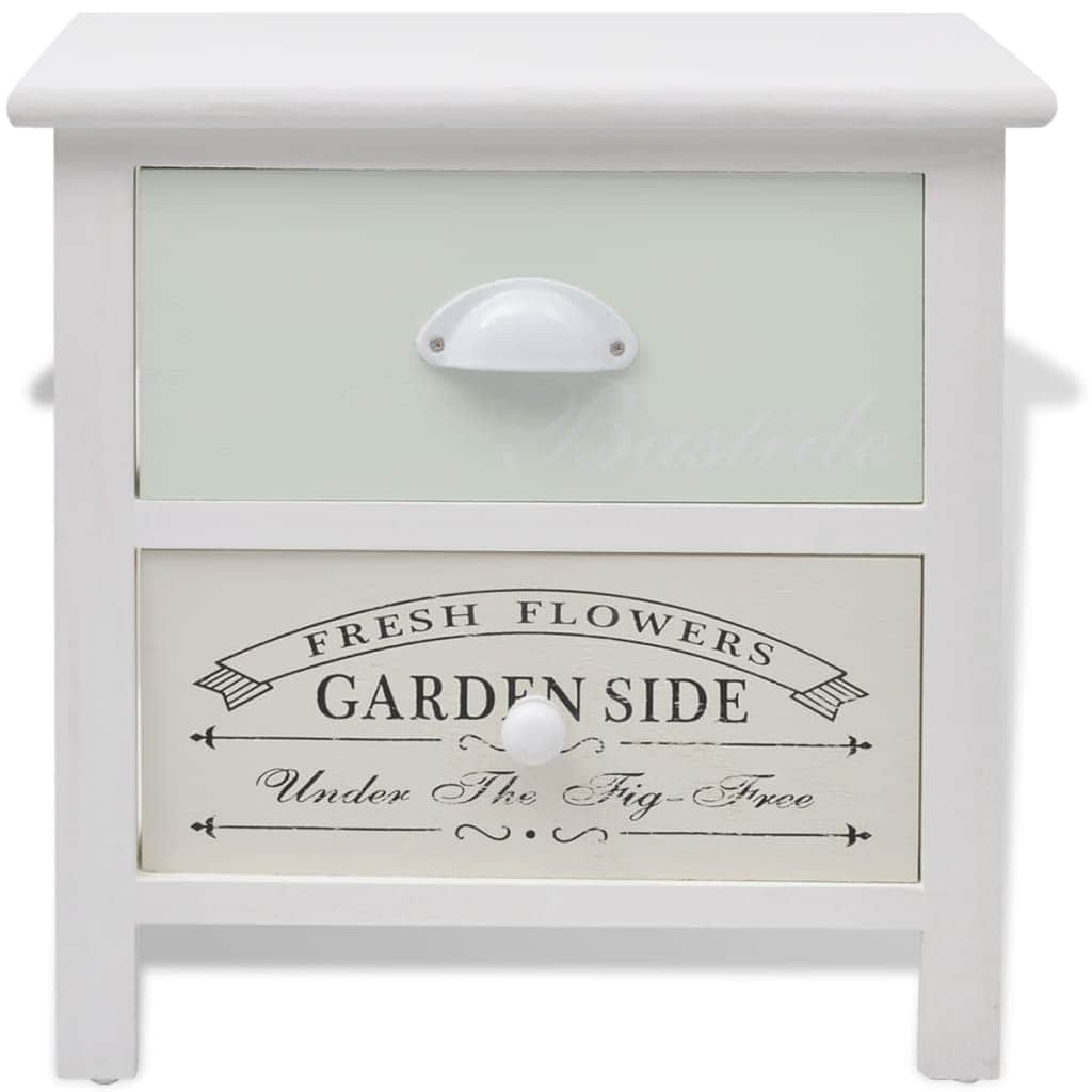 French Bedside Cabinet Wood