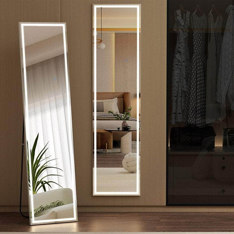 Full-Length Floor Wall Mirrors Led Light