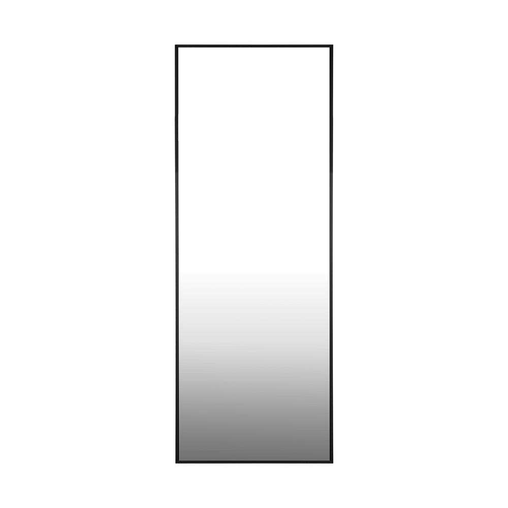 Full Length Mirror Rectangle Free Standing Black/Natural/Gold