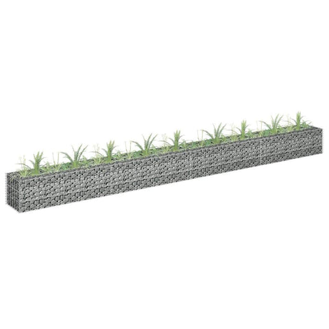 Gabion Raised Bed--Galvanised steel