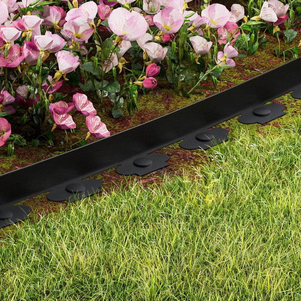 Garden Edging 5Cm X 10M Border Support Landscape Edge Black