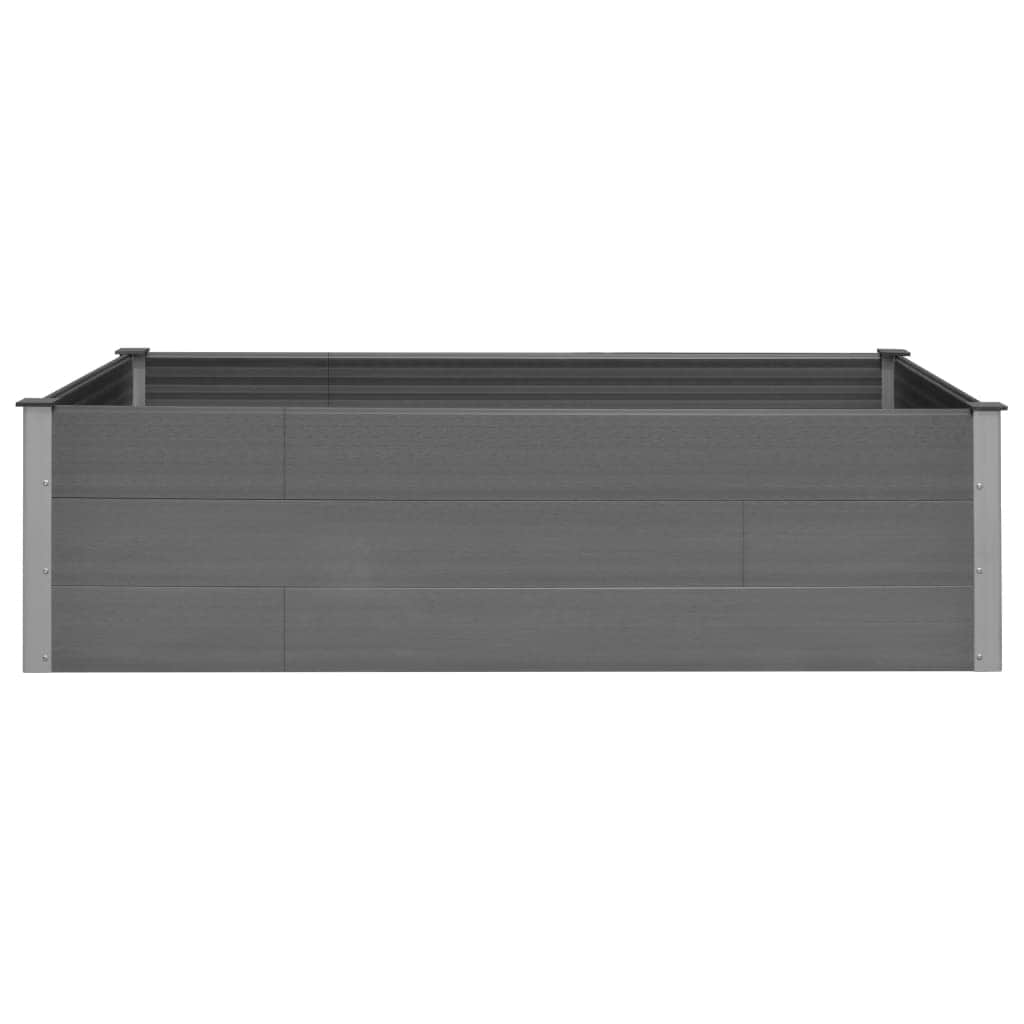 Garden Planter Grey WPC