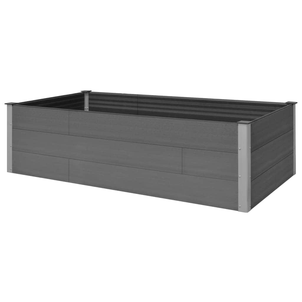 Garden Planter Grey WPC