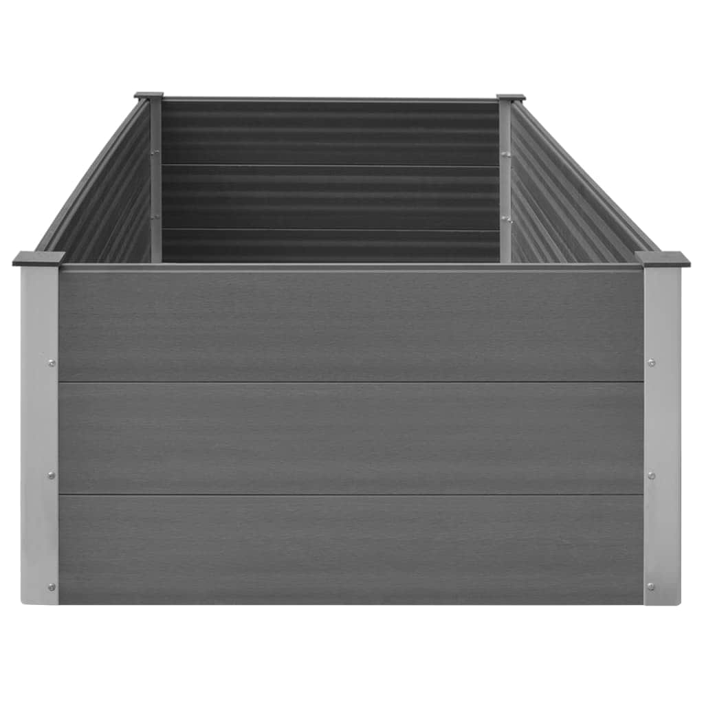 Garden Planter Grey WPC