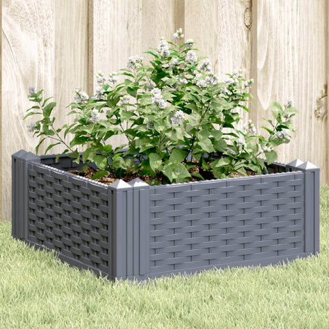 Garden Planter with Pegs