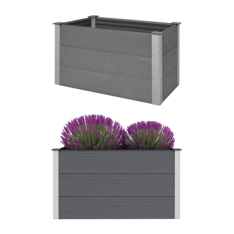 Garden Planter WPC  Grey