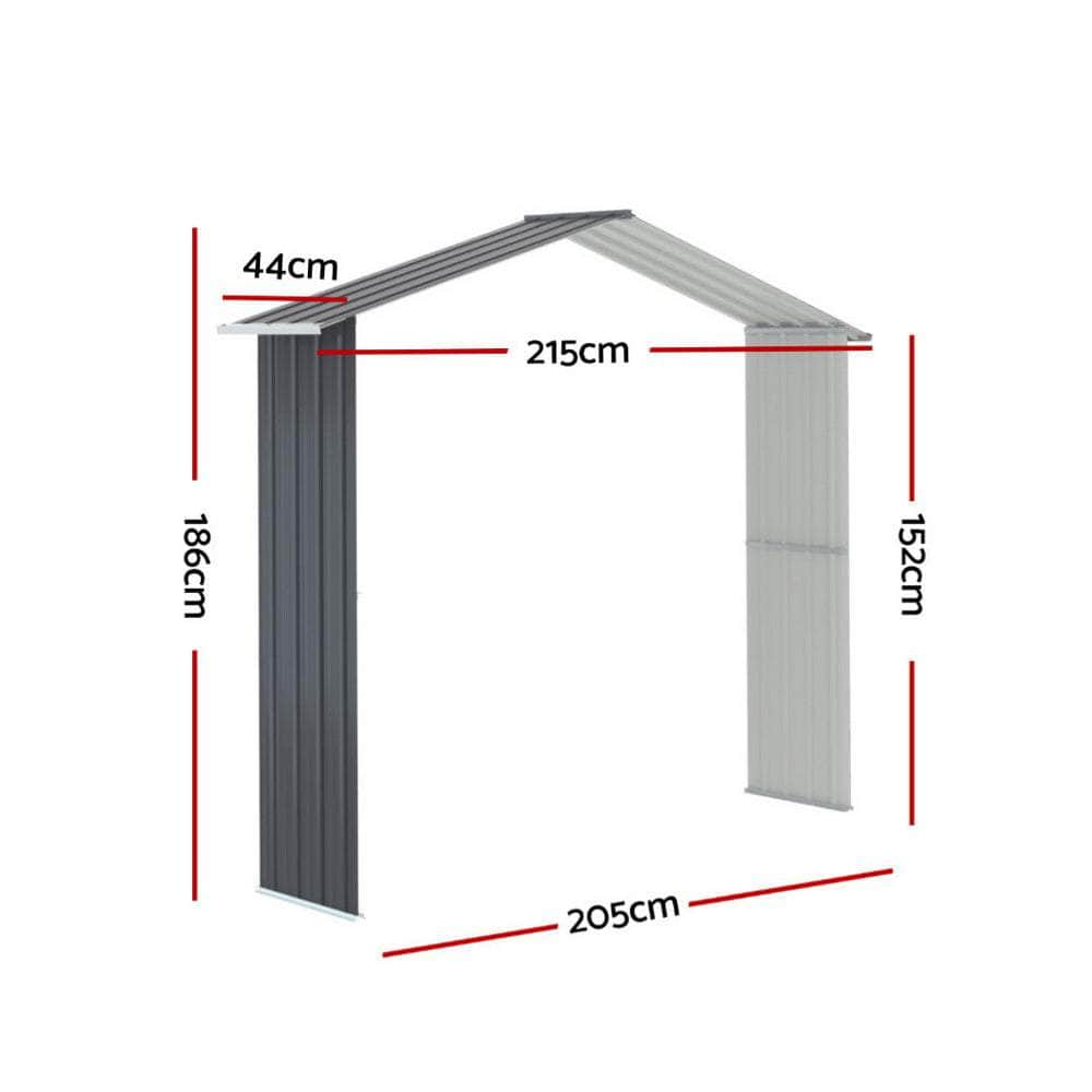 Garden Shed Extension Kit - Outdoor Storage