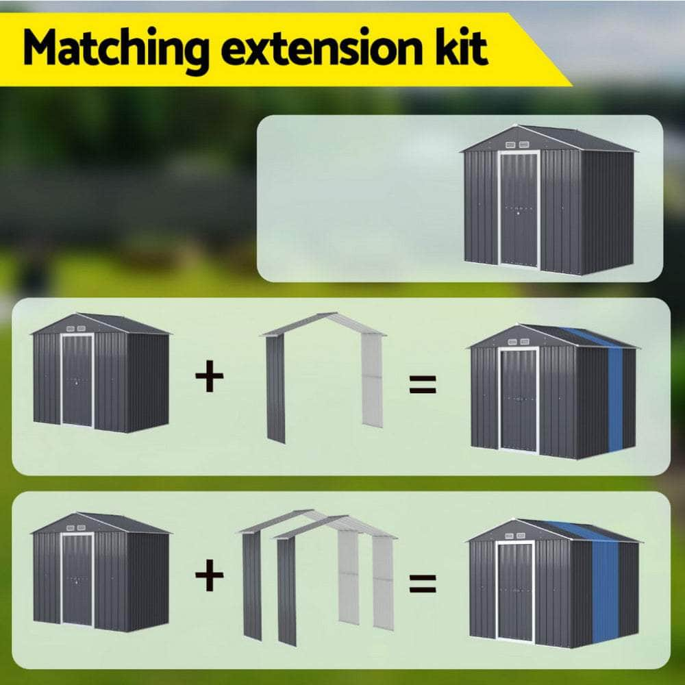 Garden Shed Extension Kit - Outdoor Storage