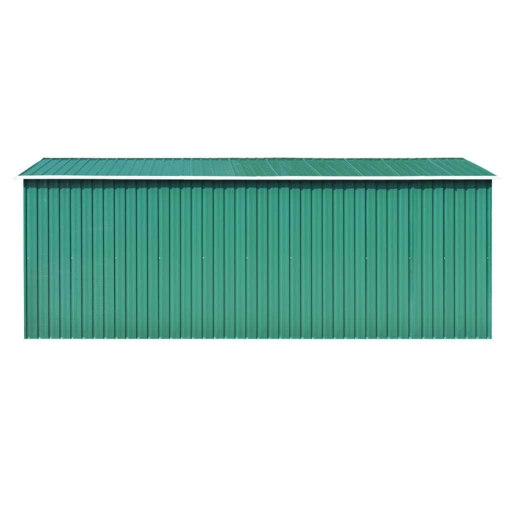 Garden Shed Metal - Green