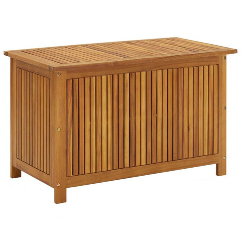 Garden Storage Bo Solid Acacia Wood