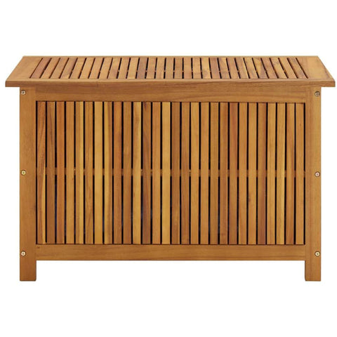 Garden Storage Bo Solid Acacia Wood