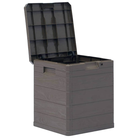 Garden Storage Box Brown