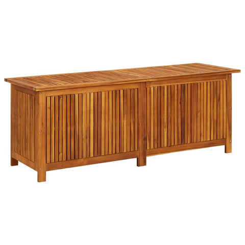 Garden Storage Box Solid Wood Acacia