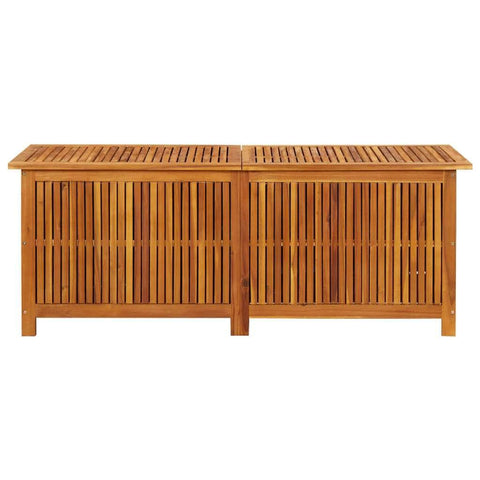 Garden Storage Box Solid Wood Acacia