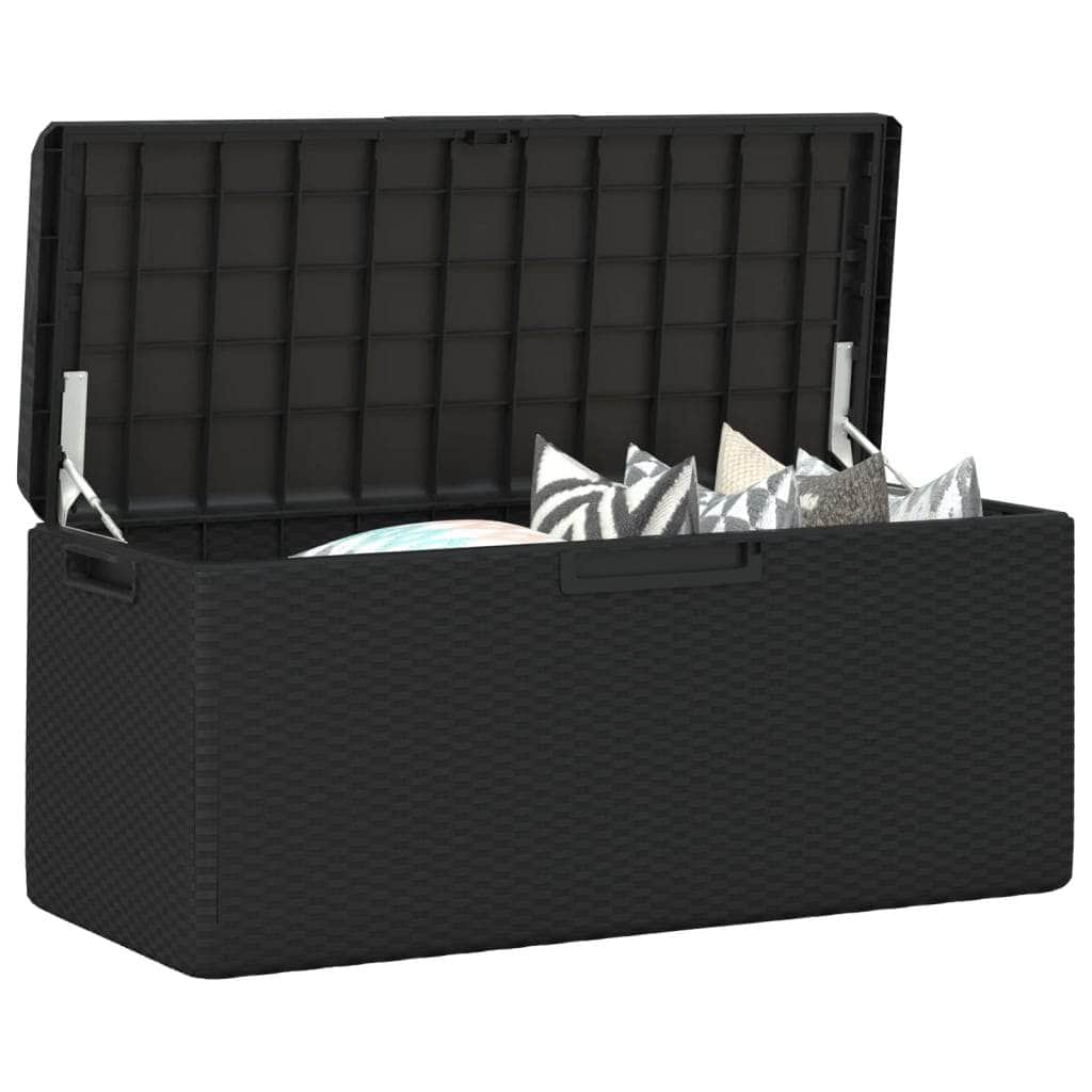 Garden Storage Box with Seat Cushion Anthracite