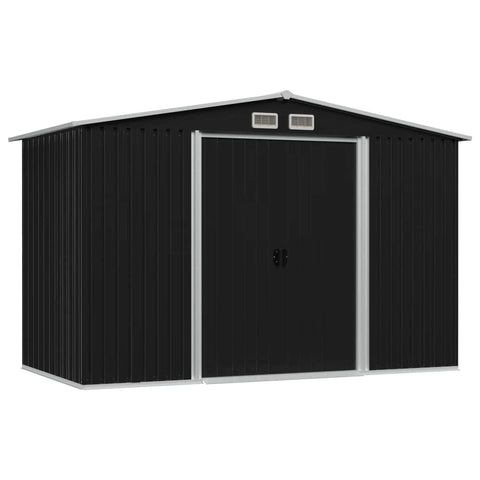 Garden Storage Shed Anthracite Steel