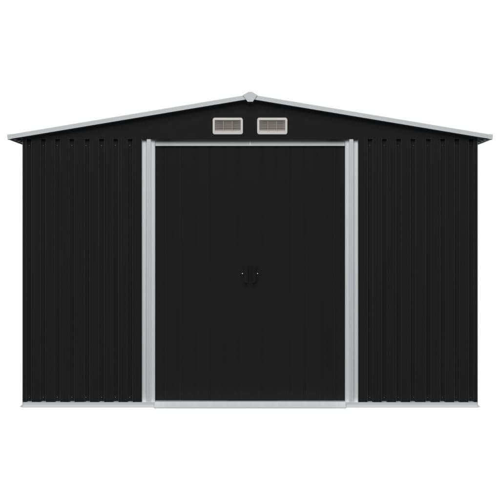 Garden Storage Shed Anthracite Steel