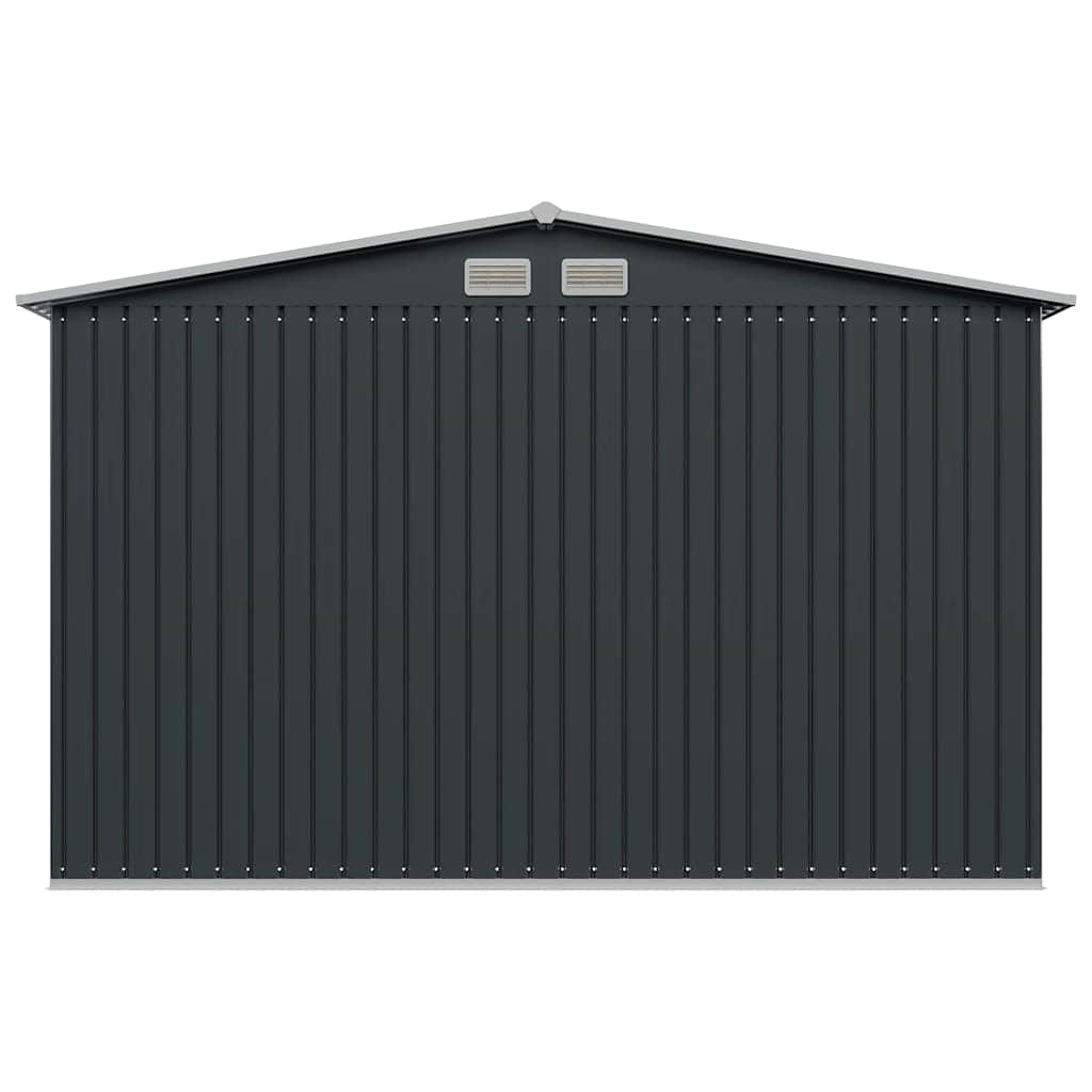 Garden Storage Shed Anthracite Steel