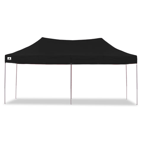 Gazebo Tent Marquee 3x6m PopUp Outdoor Black