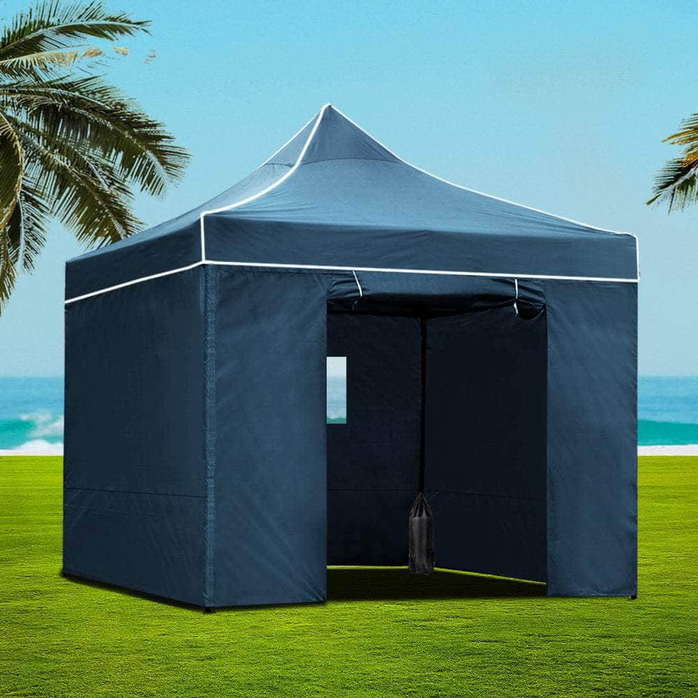 Gazebo Pop Up Marquee 3x3 Folding Wedding Tent Gazebos Shade