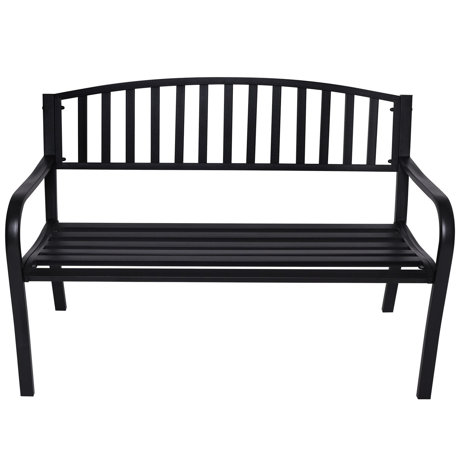 Steel Outdoor Garden Bench - Classic