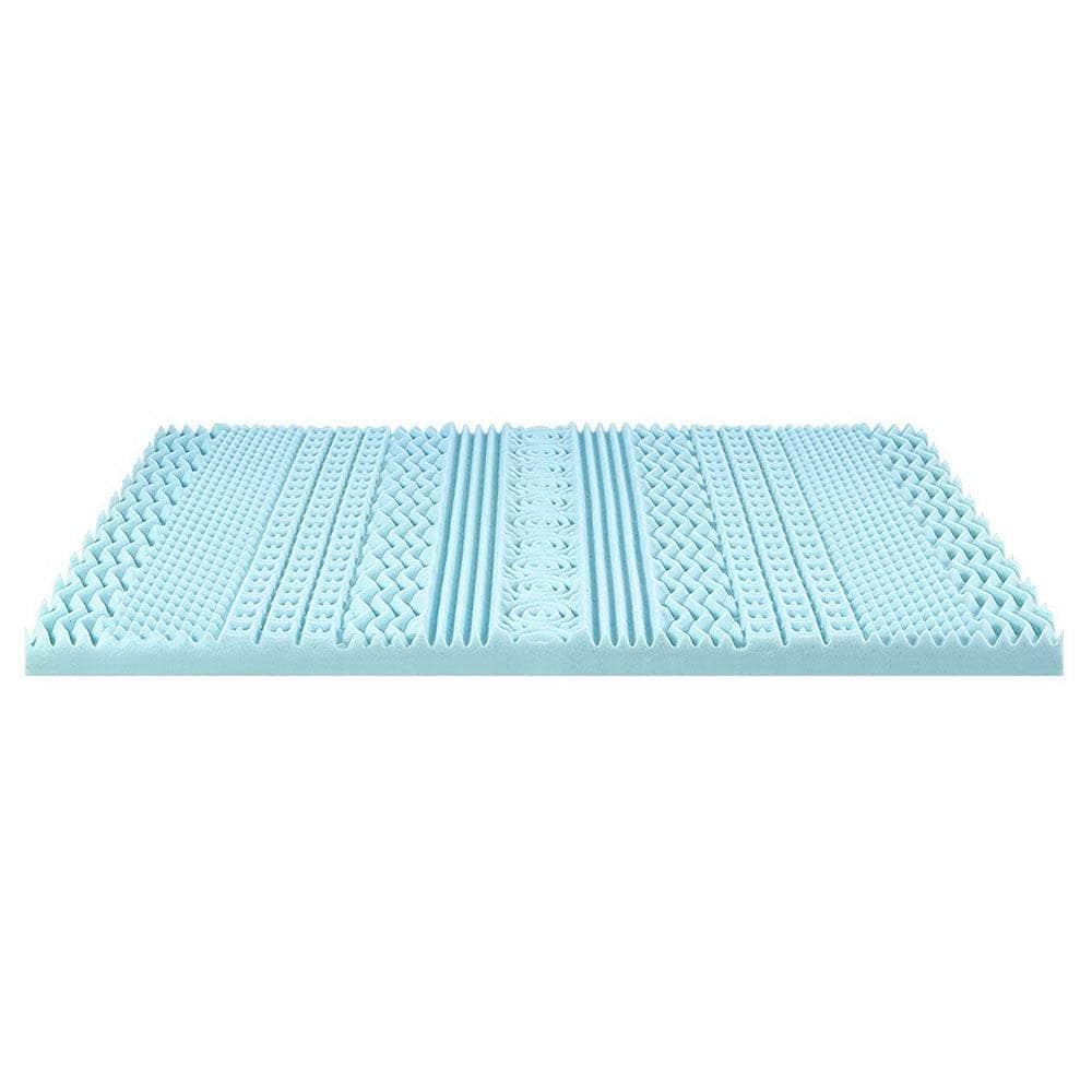 Giselle Bedding 11-zone Memory Foam Mattress Topper 8cm - K/Q/D/S