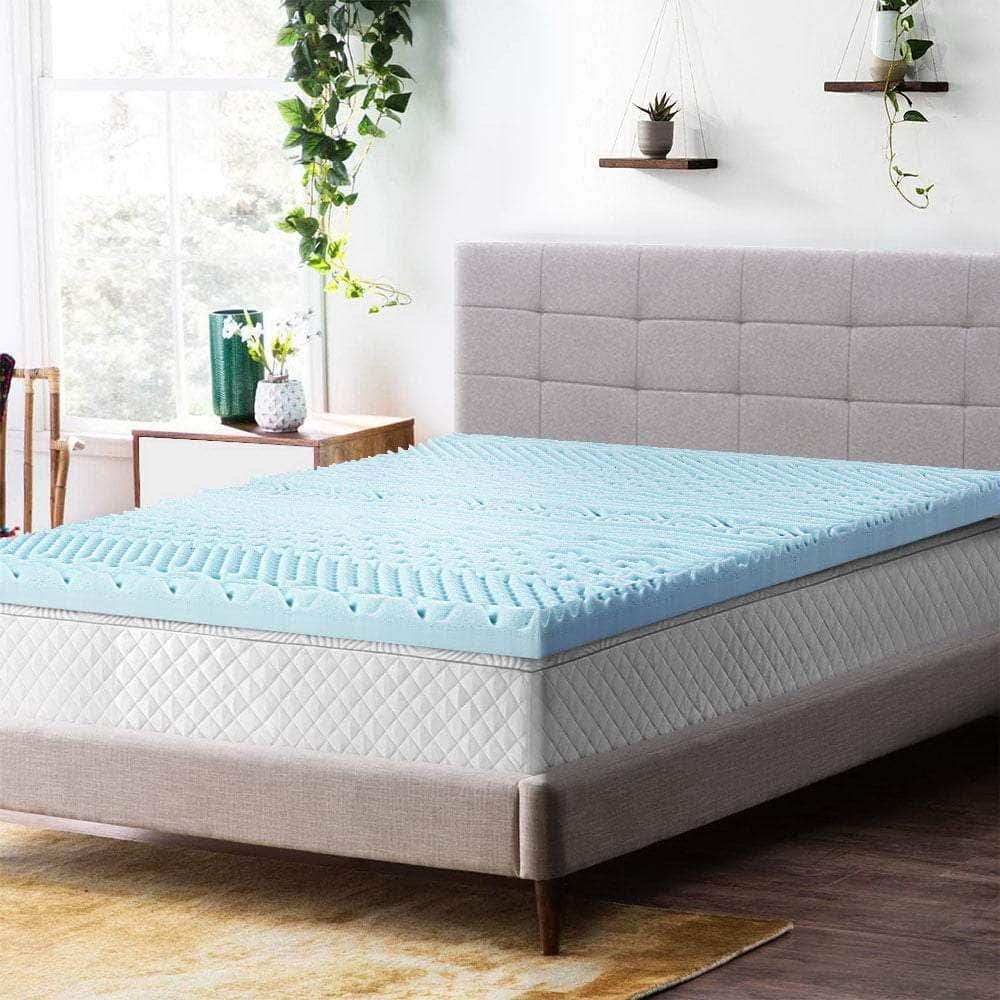 Giselle Bedding 11-zone Memory Foam Mattress Topper 8cm - K/Q/D/S