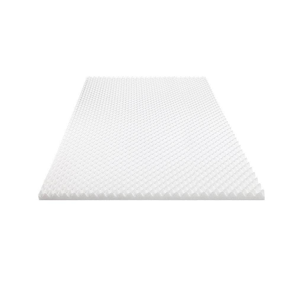 Giselle Bedding Mattress Topper Egg Crate Foam KS