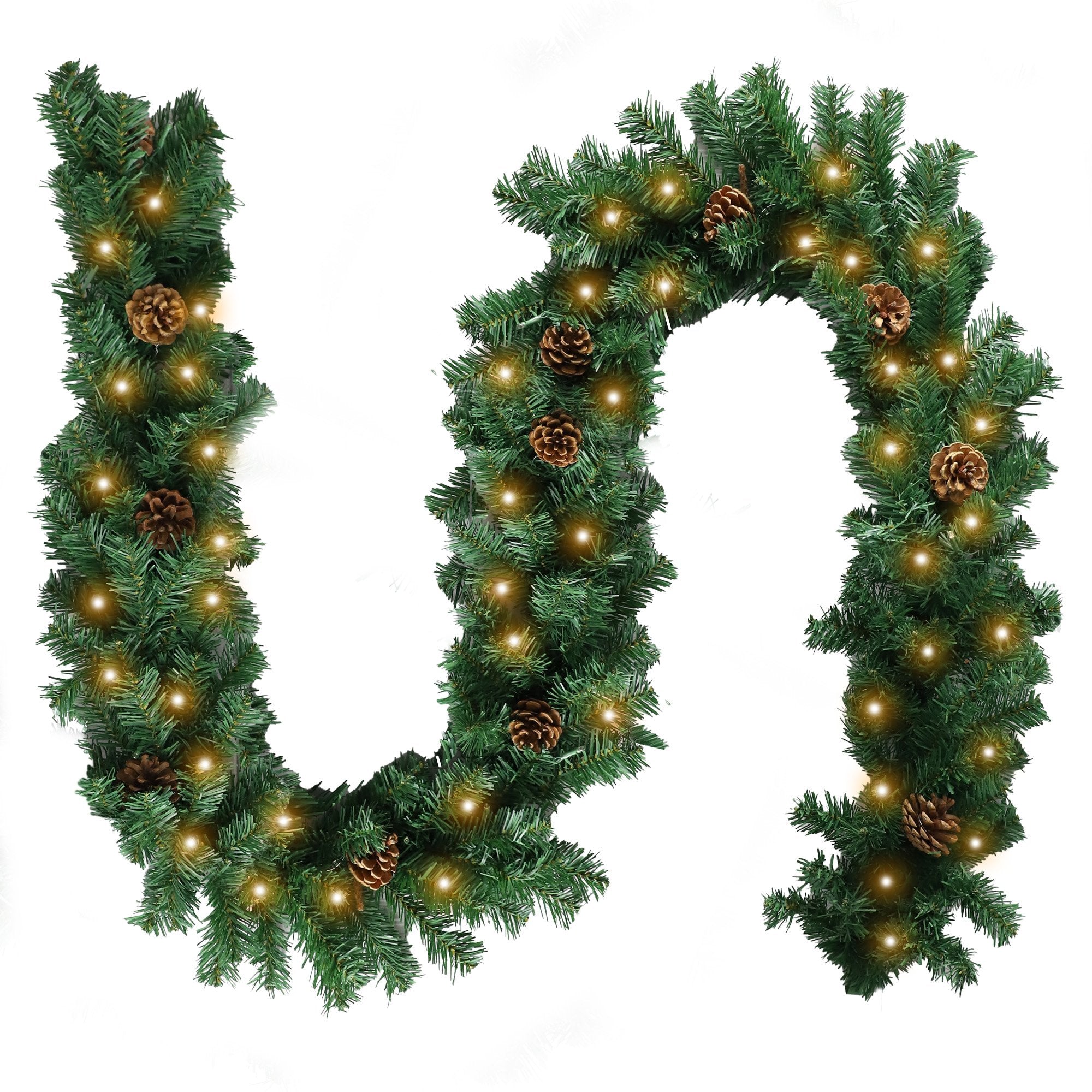 Glow Christmas Garland