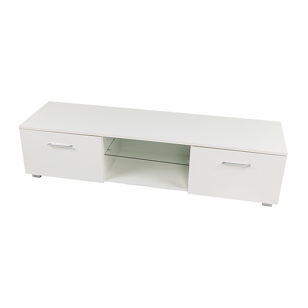 Glossy White Tv Storage Unit