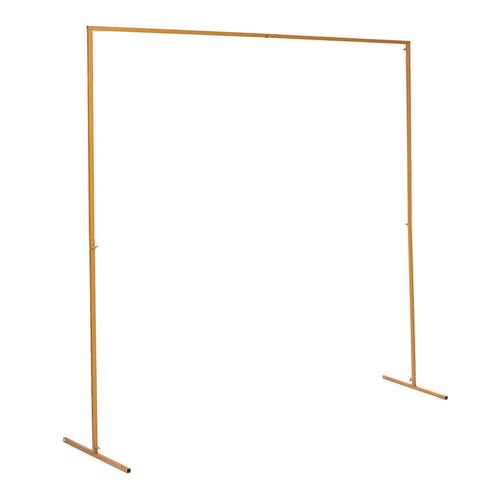 Gold Wedding Arch Flower Display Stand 2.2M