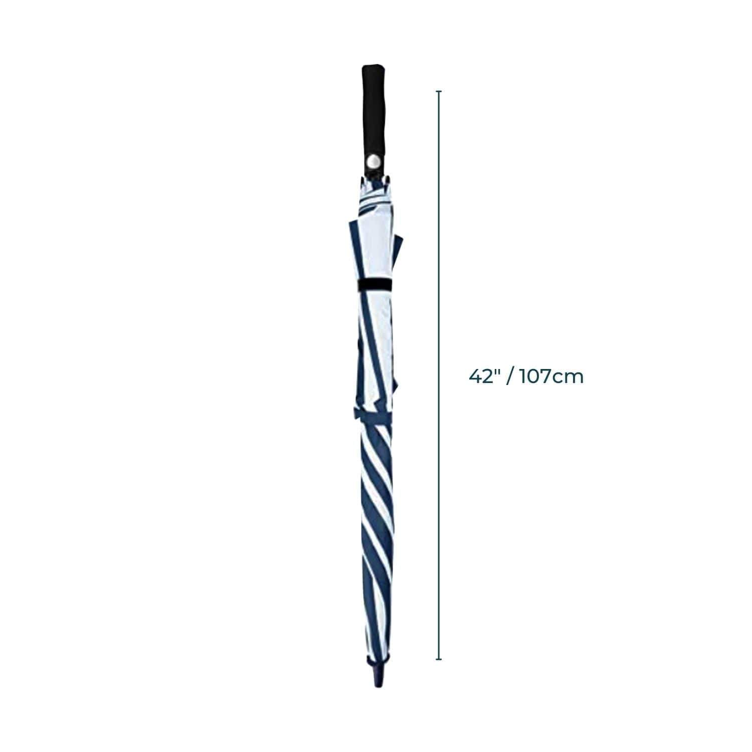 Golf Umbrella Blue & White 62"