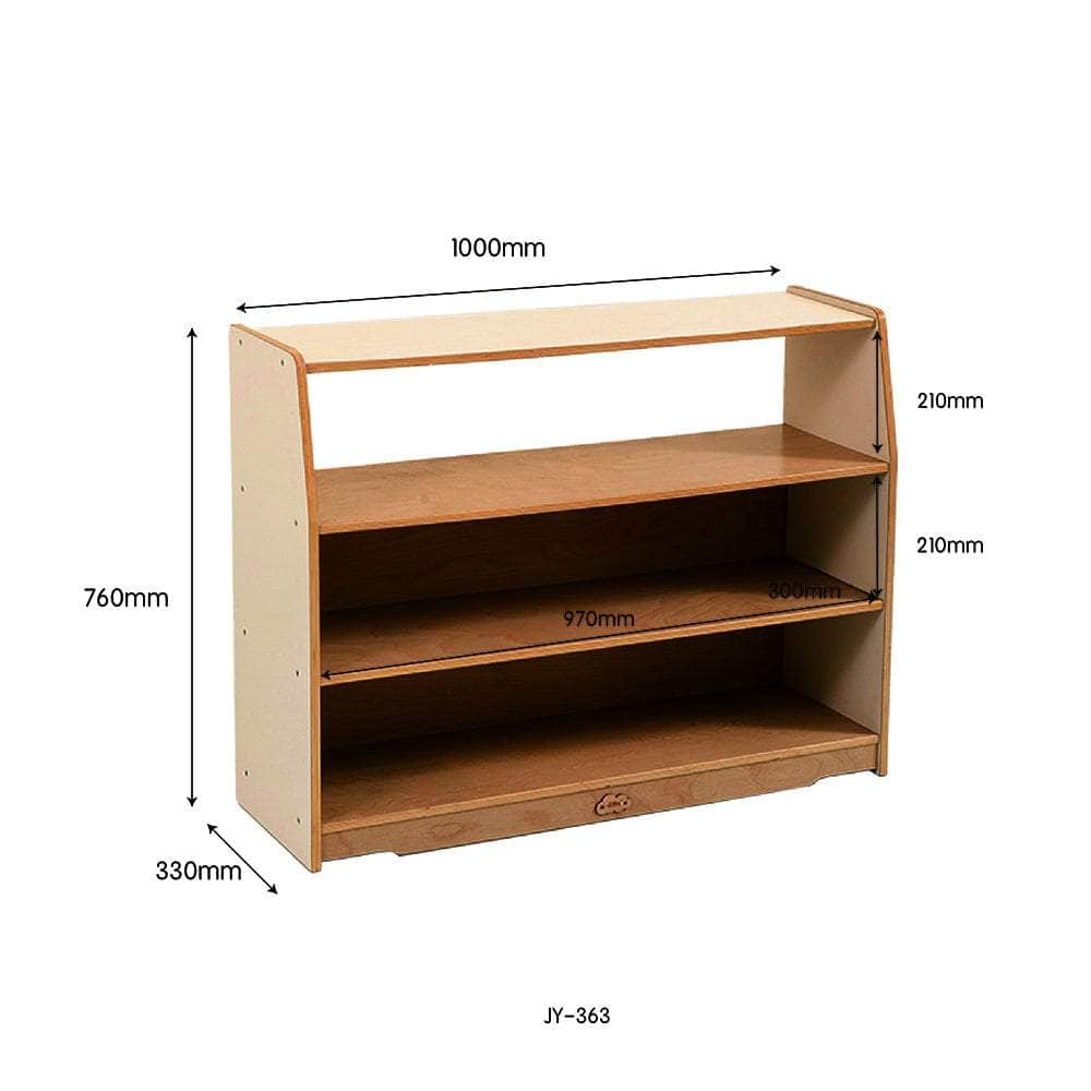 Goteborg 3 Shelf Storage Cabinet - H76cm