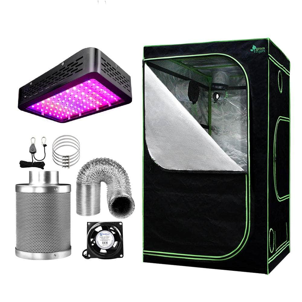 Greenfingers Grow Tent 1000W LED Grow Light 6 Ventilation