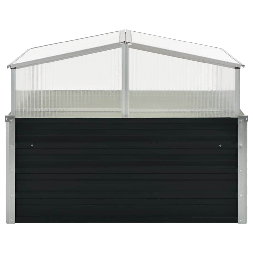 Greenhouse Anthracite Galvanised Steel