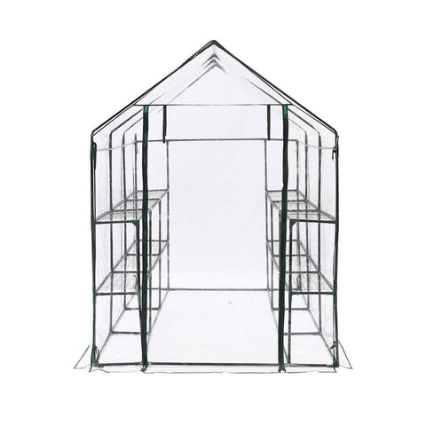 Greenhouse Walk In 3 Tier Garden