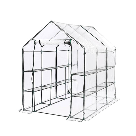 Greenhouse Walk In 3 Tier Garden