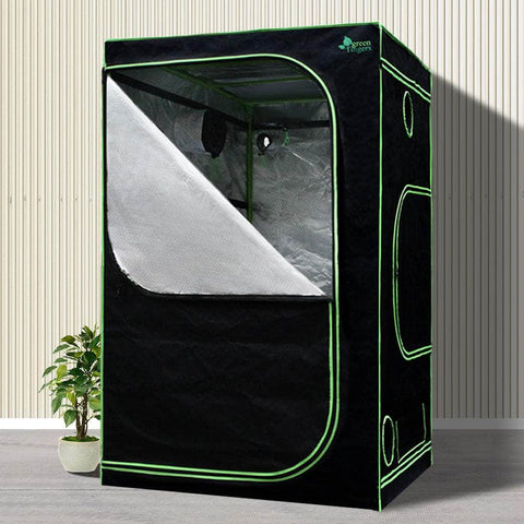 Grow Tent 2000W Led Grow Light 120X120X200Cm Mylar 6" Ventilation