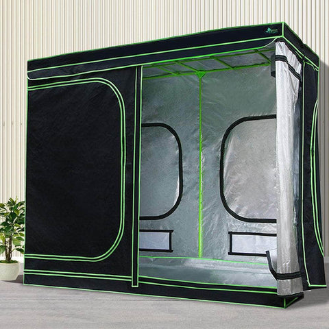 Grow Tent 2000W Led Grow Light 240X120X200Cm Mylar 6" Ventilation