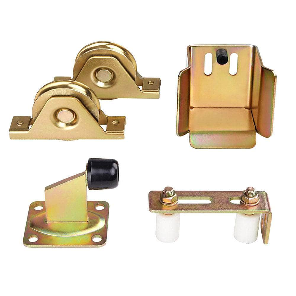 Guide Gate Opener Track Stopper Sliding Hardware Accessories Kit