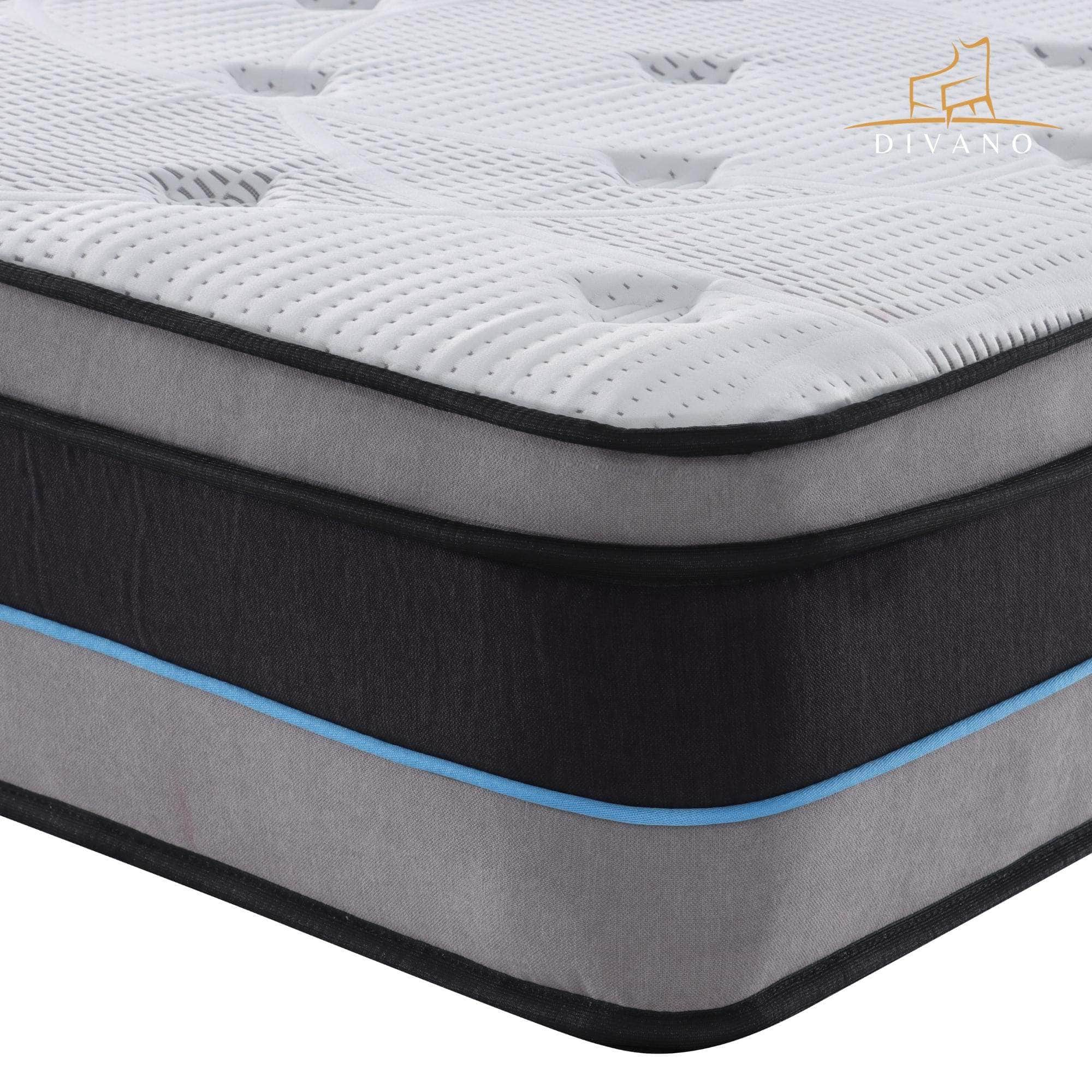 H&L Pocket Spring Luxury Plush Top 28Cm Mattress