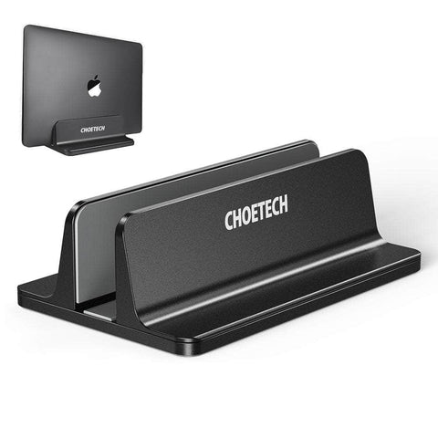 H038-Bk Desktop Aluminum Stand With Adjustable Dock Size For Laptops And Tablets