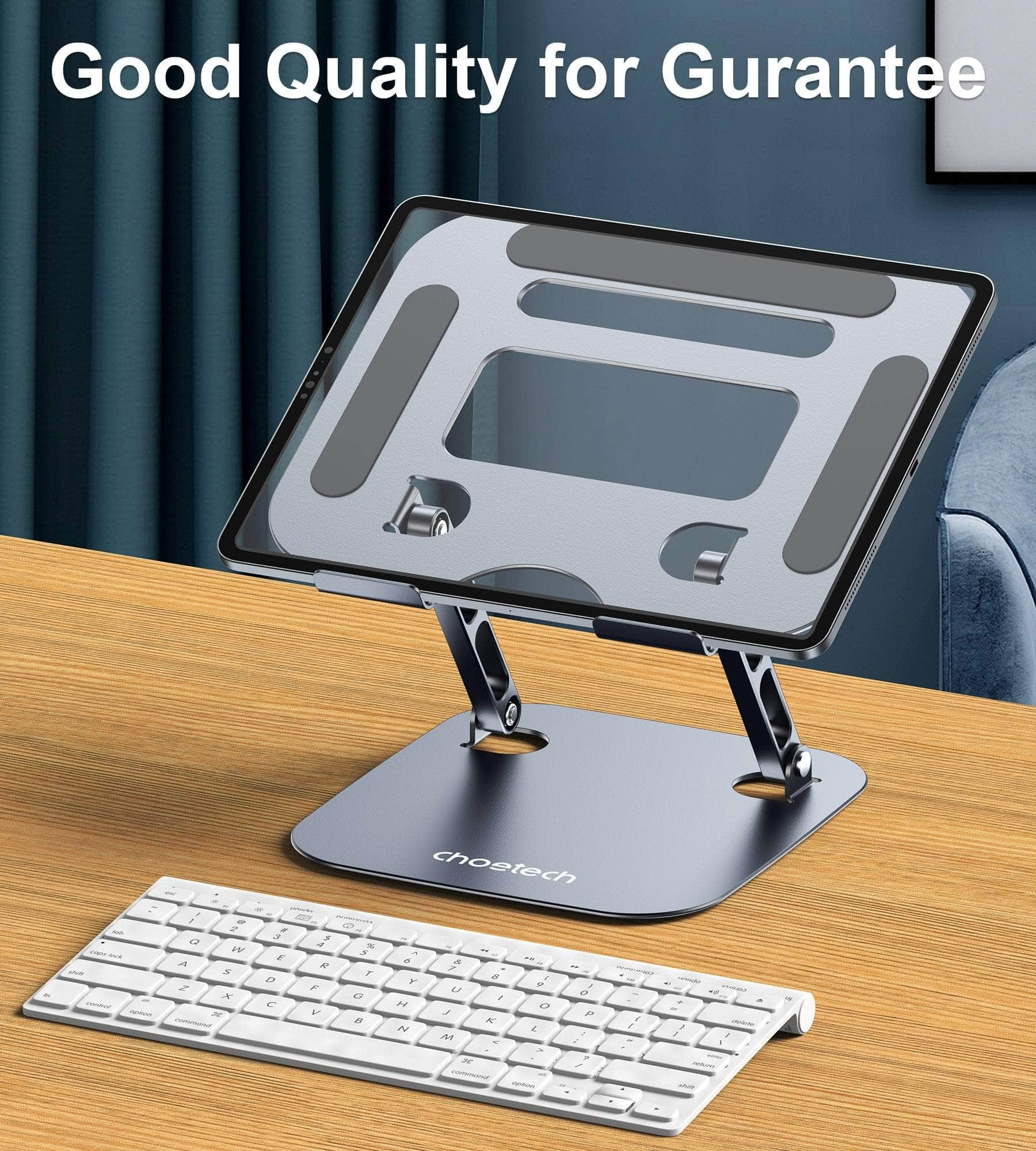 H061-Gy Tablet Desktop Holder