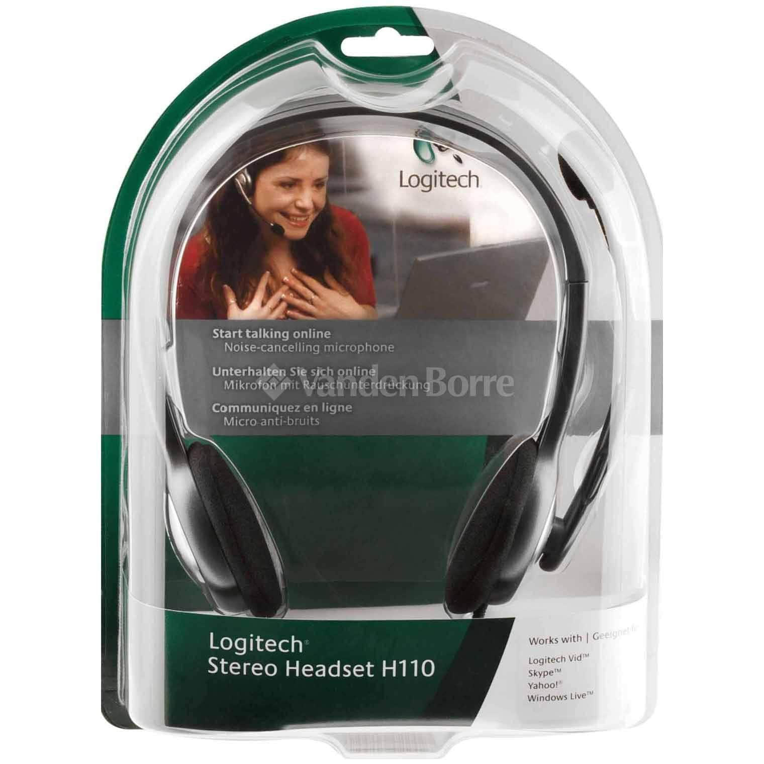 H110 Stereo Headset (981-000459)