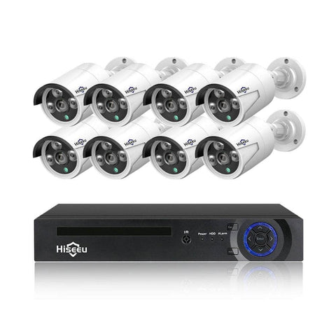 H5Nvr-P8-624P 8Ch 4Mp Poe Cctv System (2Tb Hdd)