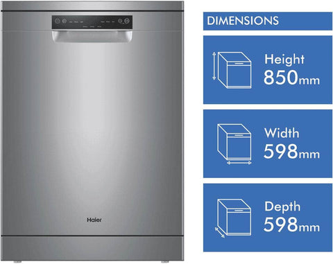 Haier Freestanding Top Bench Dishwasher HDW13V1S1