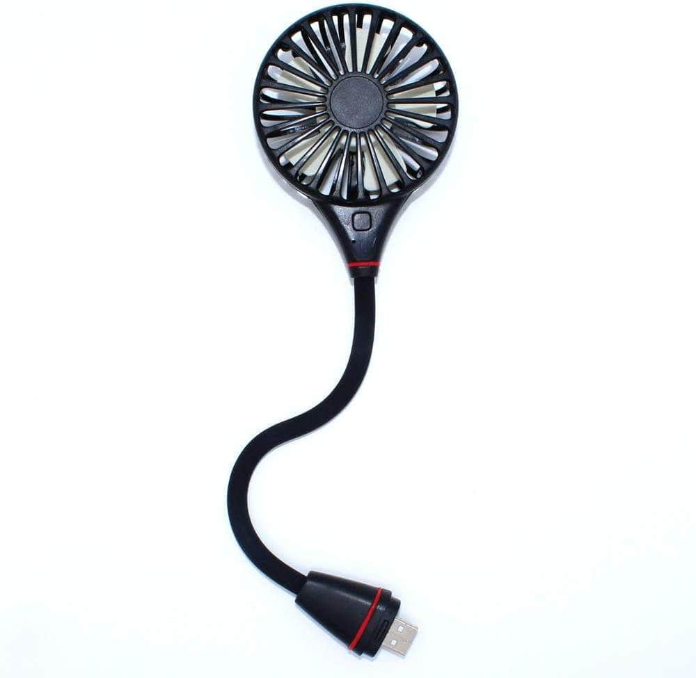 Hands-Free Portable Neck Hanging Fan With Usb Rechargeable