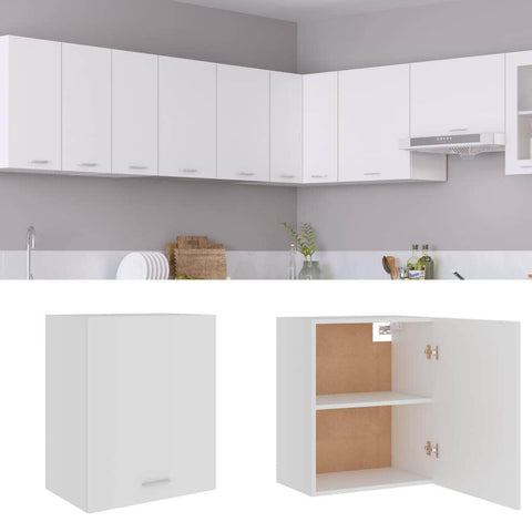 Hanging Cabinet White - Engineered Wood