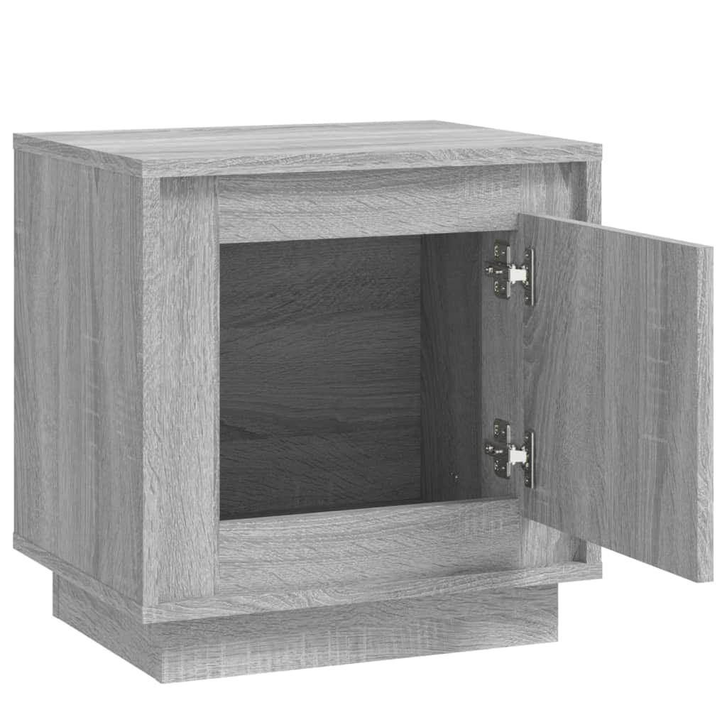 Harmony Duo White Engineered Wood Bedside Cabinets Set